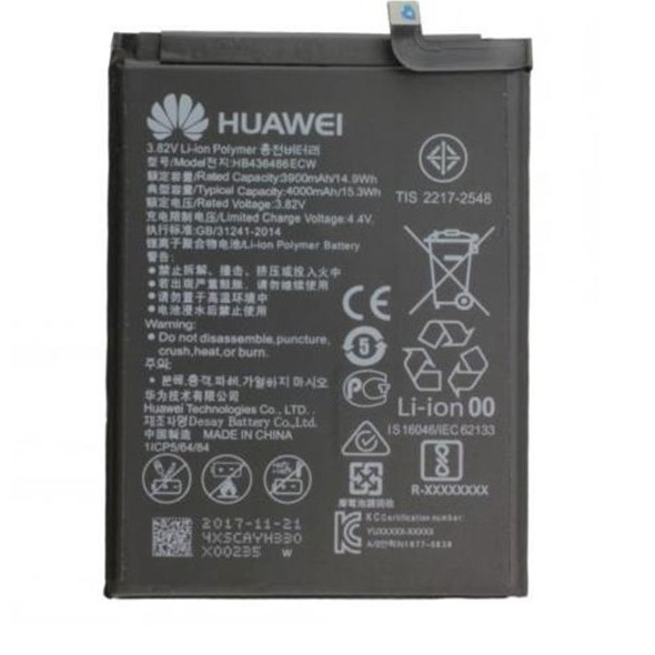 Pin hb436486ecw dùng cho điện thoại huawei mate 10 pro - y9 prime 2019 - mate 20
