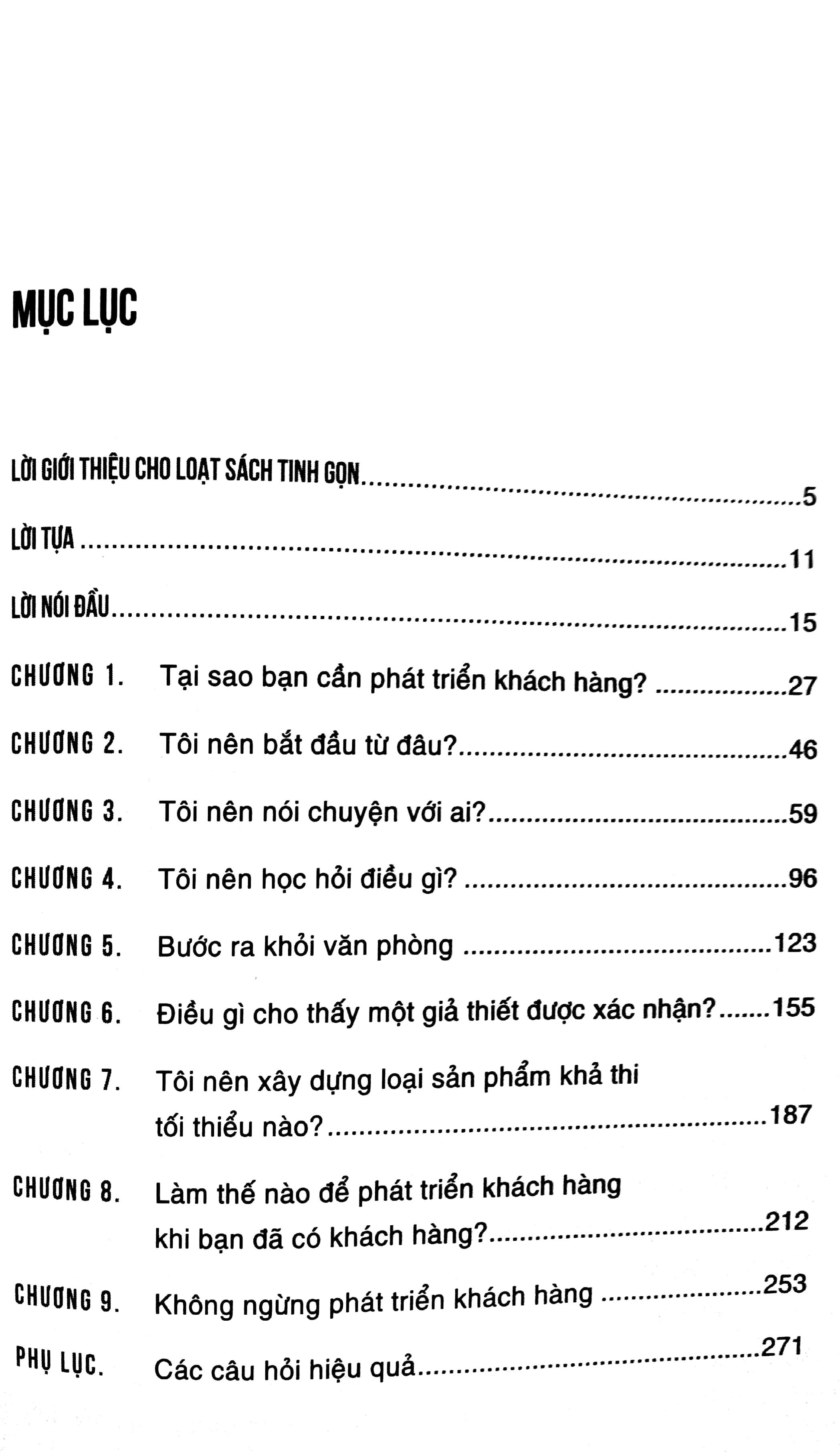 Sách - Phát triển khách hàng tinh gọn