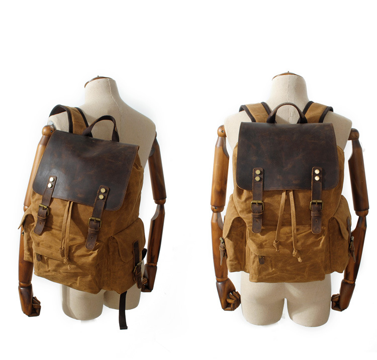 Balo canvas HUTALEATHER  thời trang cao cấp VNA20