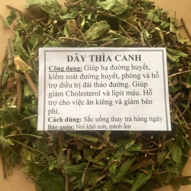 1kg Dây thìa canh khô hỗ trợ đường huyết