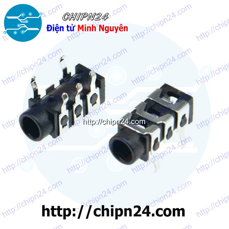 [4 cái] (G30) Jack Audio 3.5MM PJ-313 5P