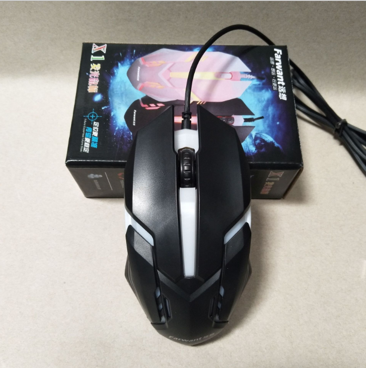 [HCM]Chuột chơi game đèn led milang