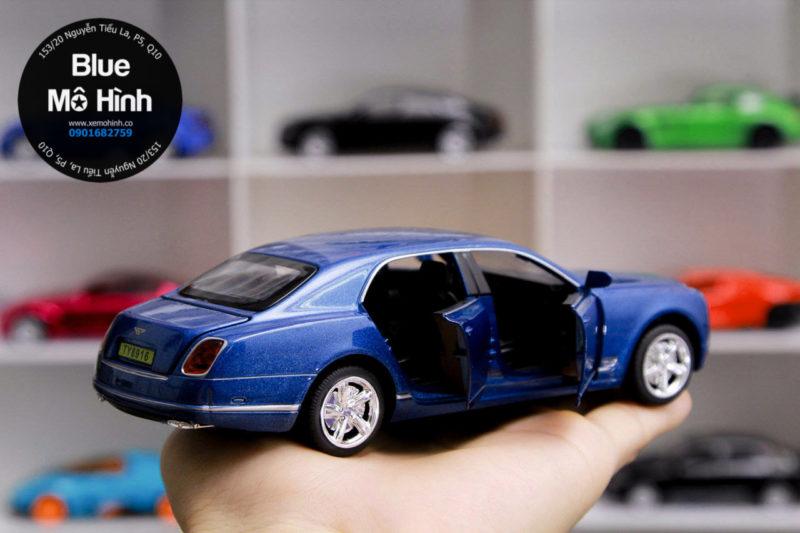 Blue mô hình | Mô hình xe Bentley Mulsanne mở hết cửa 1:32