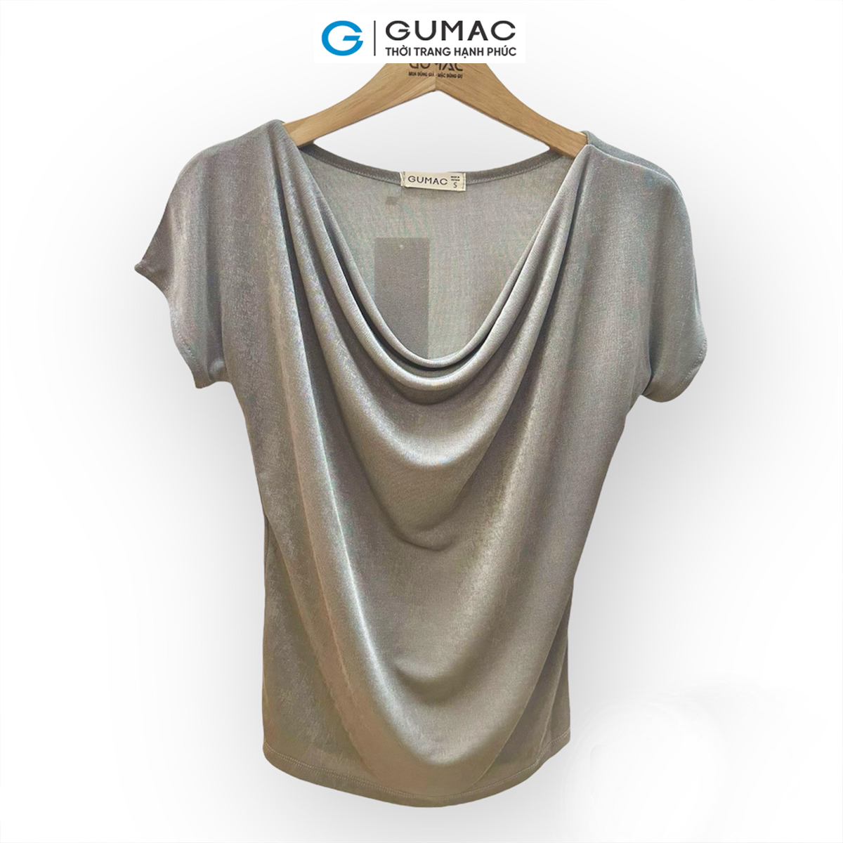 Áo thun cổ đổ thời trang gumac ate01031