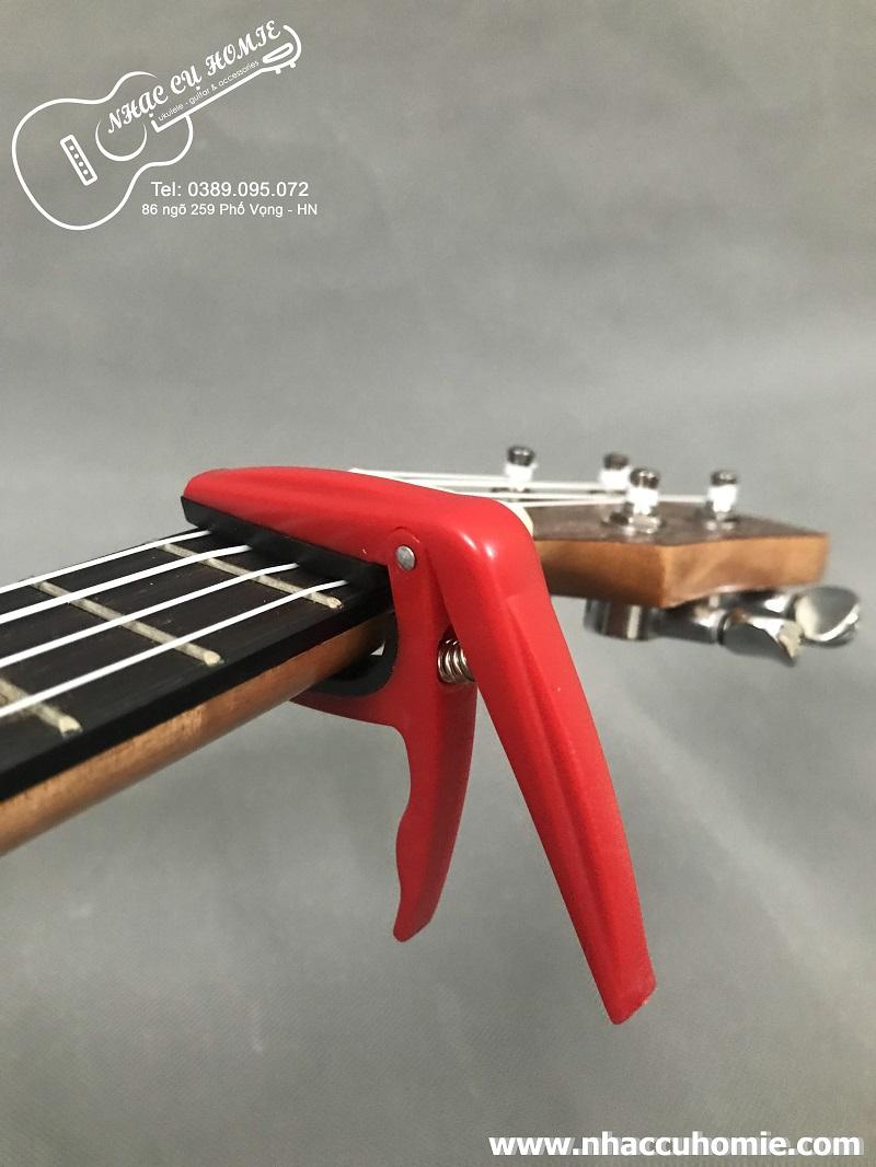 Kẹp đàn ukulele đỏ - capo đỏ
