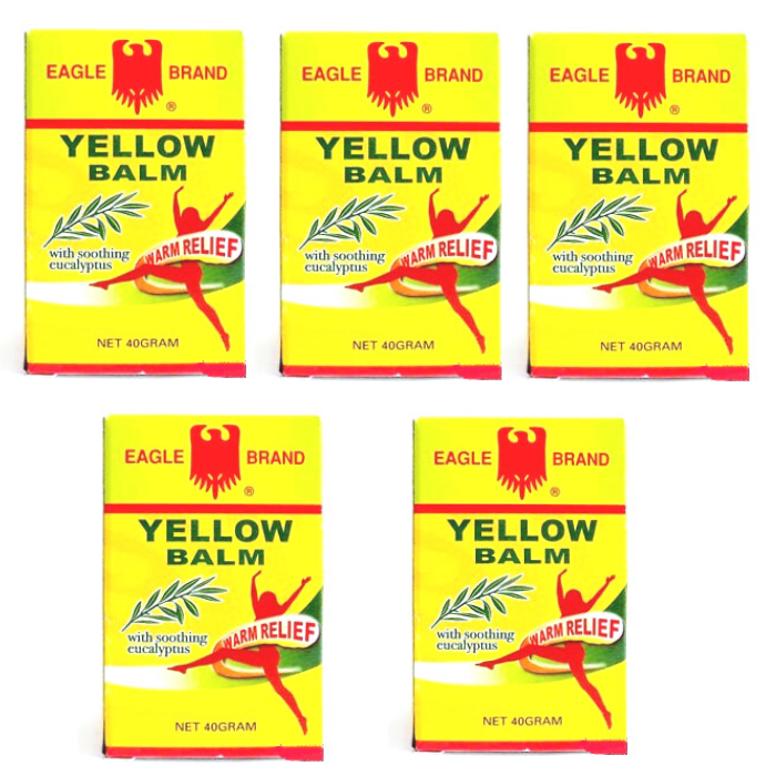 Oil Tickle is child Ó yellow balm 40gram-combo 5 jars
