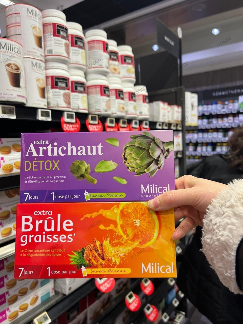 Thải độc gan Milical Extra Artichaut Detox Atiso