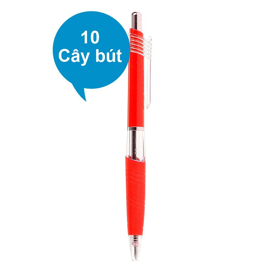 HỘP 10 CÂY BÚT BI THIÊN LONG TL-047 (NHIỀU MÀU)