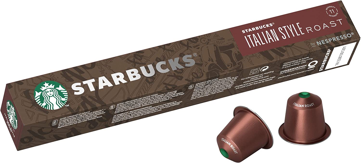 Starbucks® by Nespresso® - 10 Capsules, DATE 12/2024-09/2025
