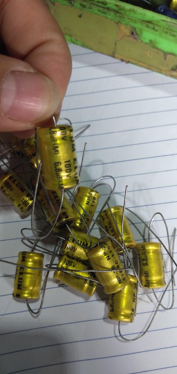 10 Tụ loa 6.8uf 100v