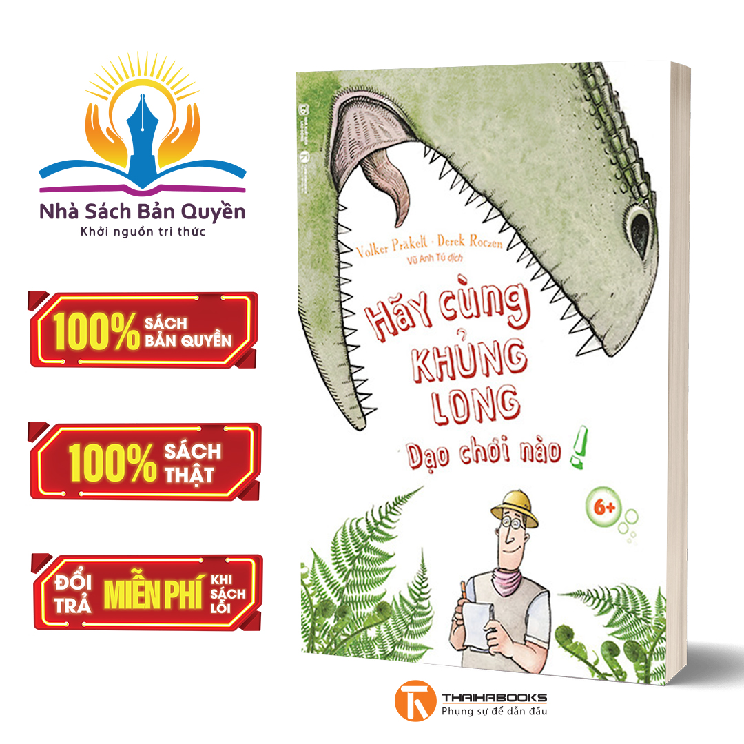 Sách - hãy cùng khủng long dạo chơi nào!
