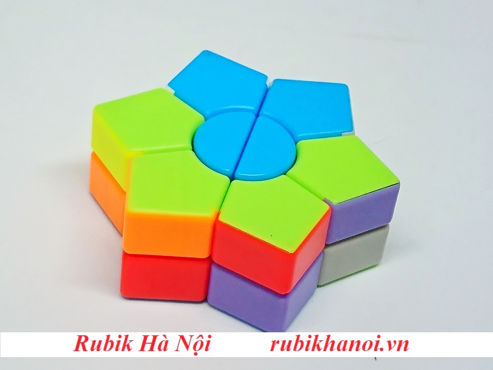 Rubik Square 2 Layer Stickerless