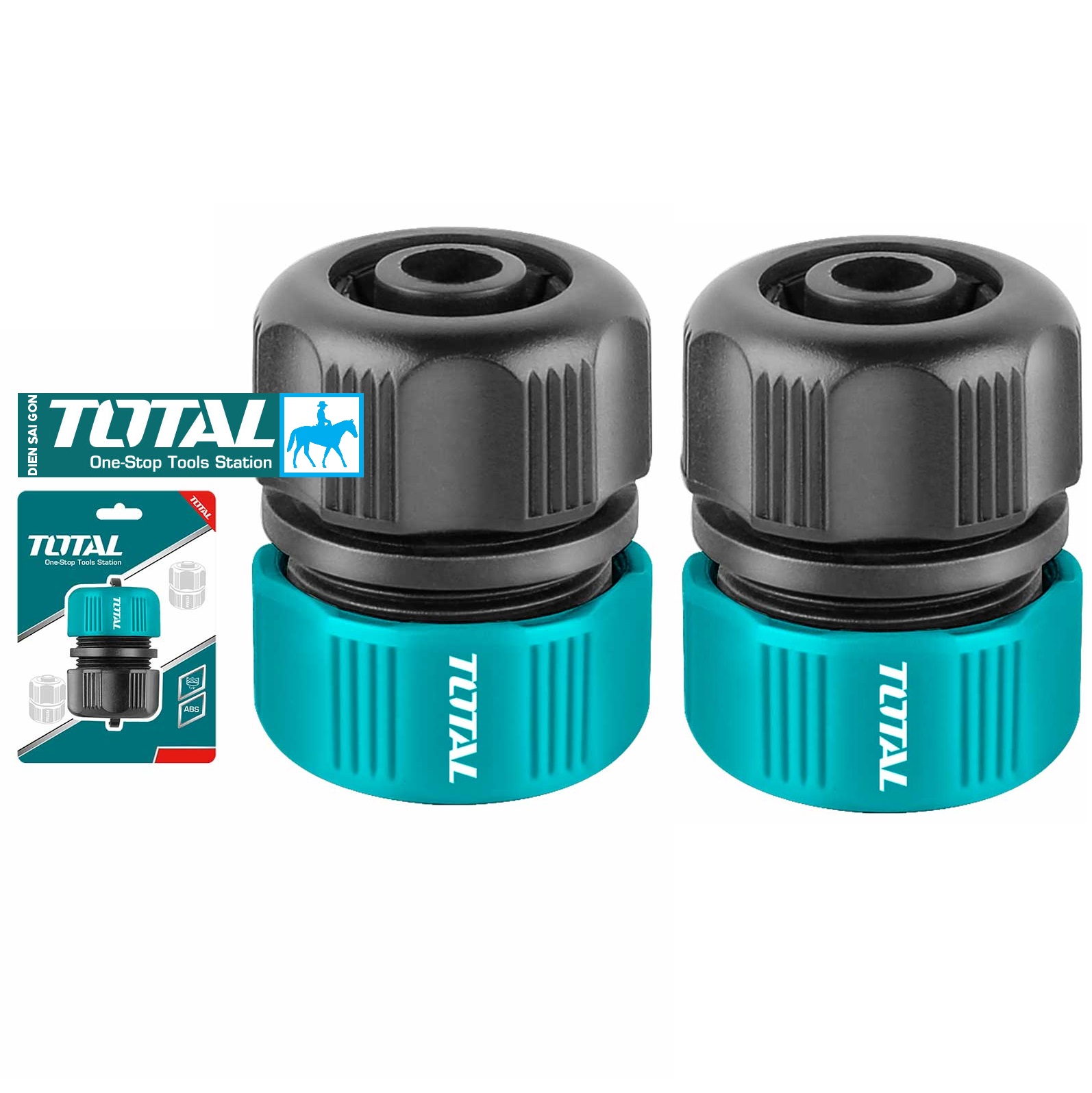 Bộ 2 Đầu nối ống nước mềm 16mm AquaMate W-3170