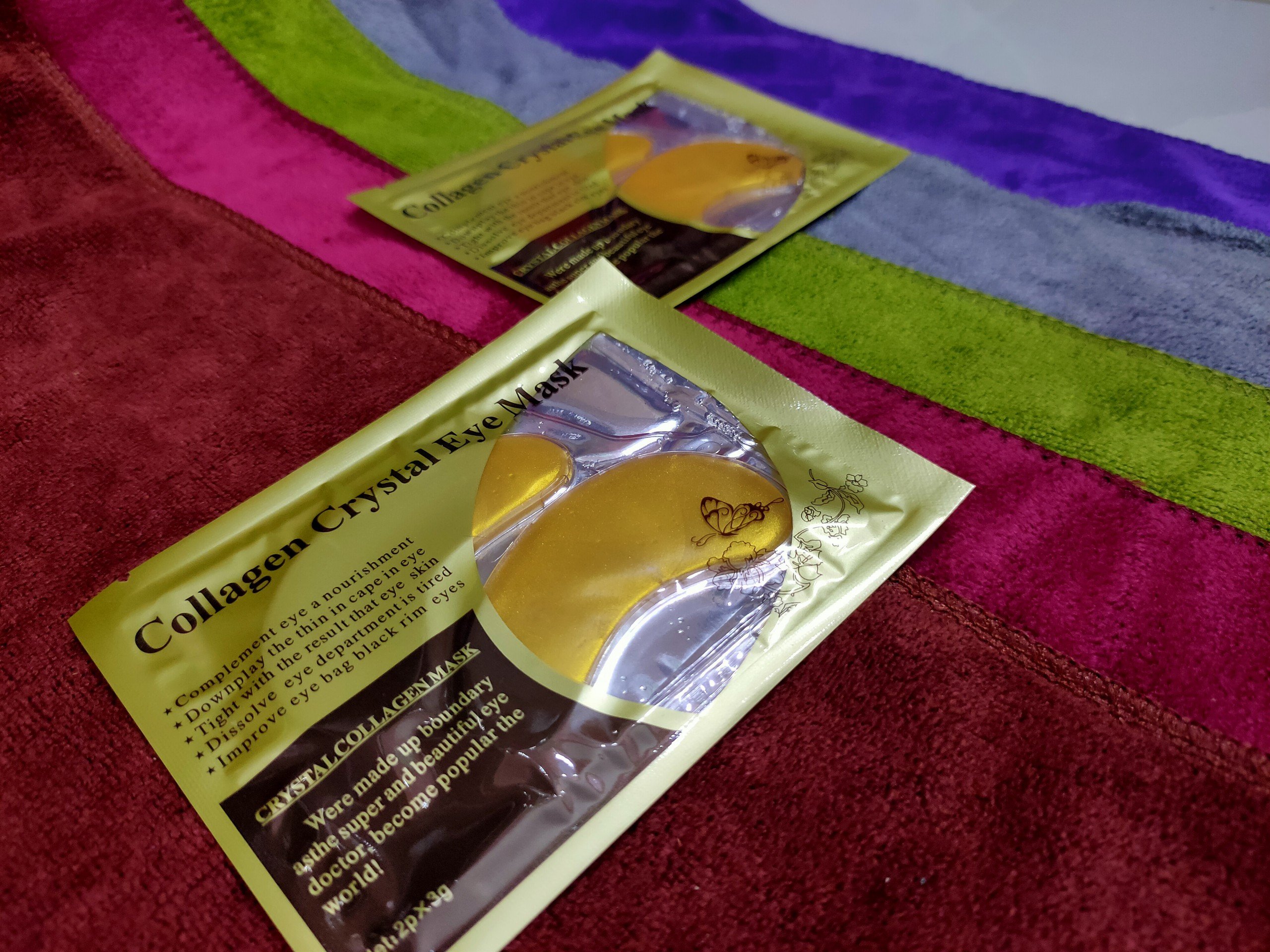Mặt nạ mắt collagen