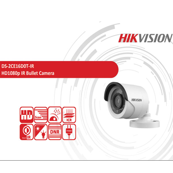 [Chính Hãng] Camera Thân Kim Loại Hikvision DS-2CE16D0T-IR