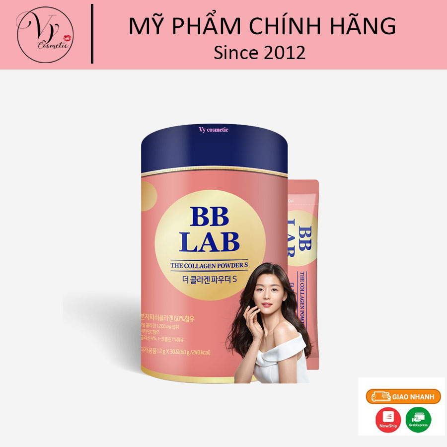 Bột uống cung cấp collagen hãng bb lab the collagen powder s 2g*30