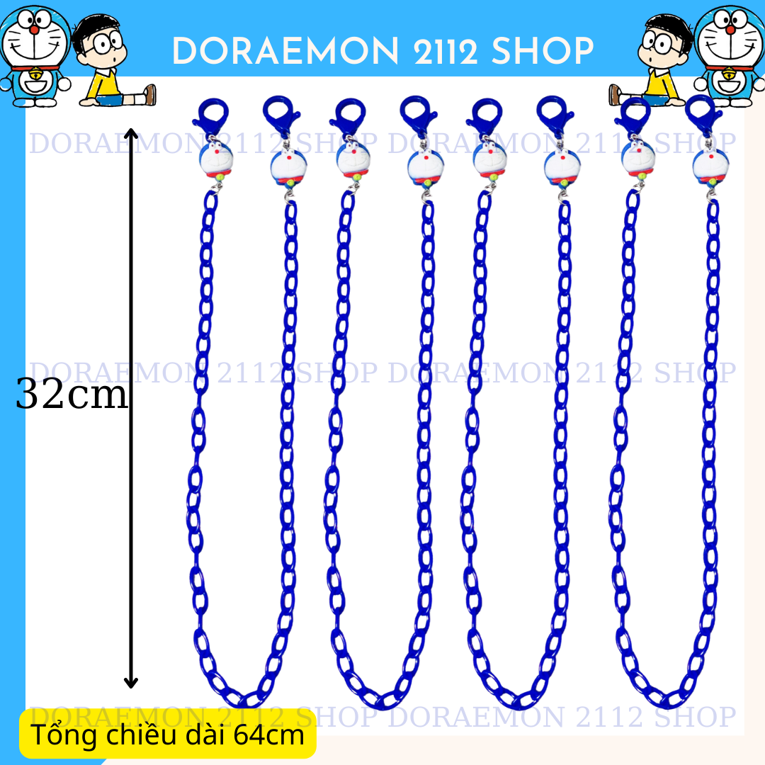 Dây đeo khẩu trang Doraemon