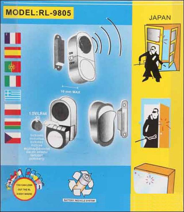Bộ chống trộm báo động mở cửa thông minh