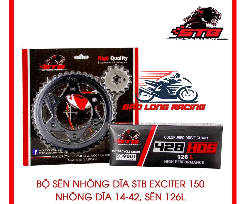Bộ Sên Nhông Đĩa STB EXCITER 150