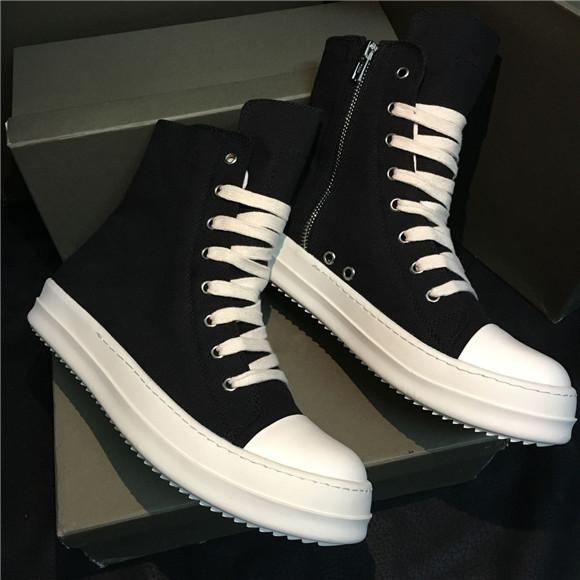 GIÀY SNEAKER NAM NỮ RICK OWEN ĐẾ THƠM CAO CỔ