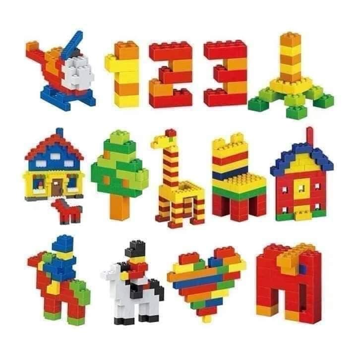BỘ LEGO XẾP HÌNH 1000 MIẾNG - SIÊU SÁNG TẠo