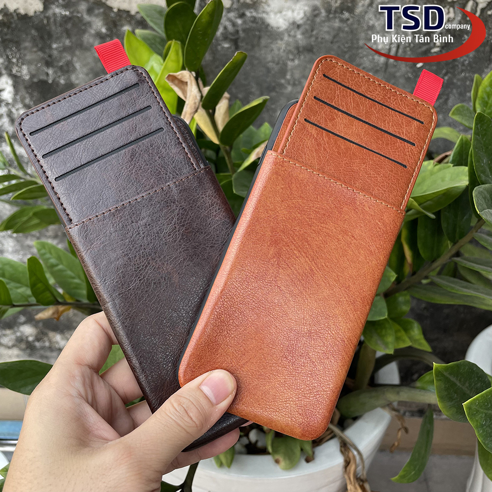 Ốp Lưng iPhone 7 Plus, 8 Plus Có Khe Đựng Card Visit Đa Năng