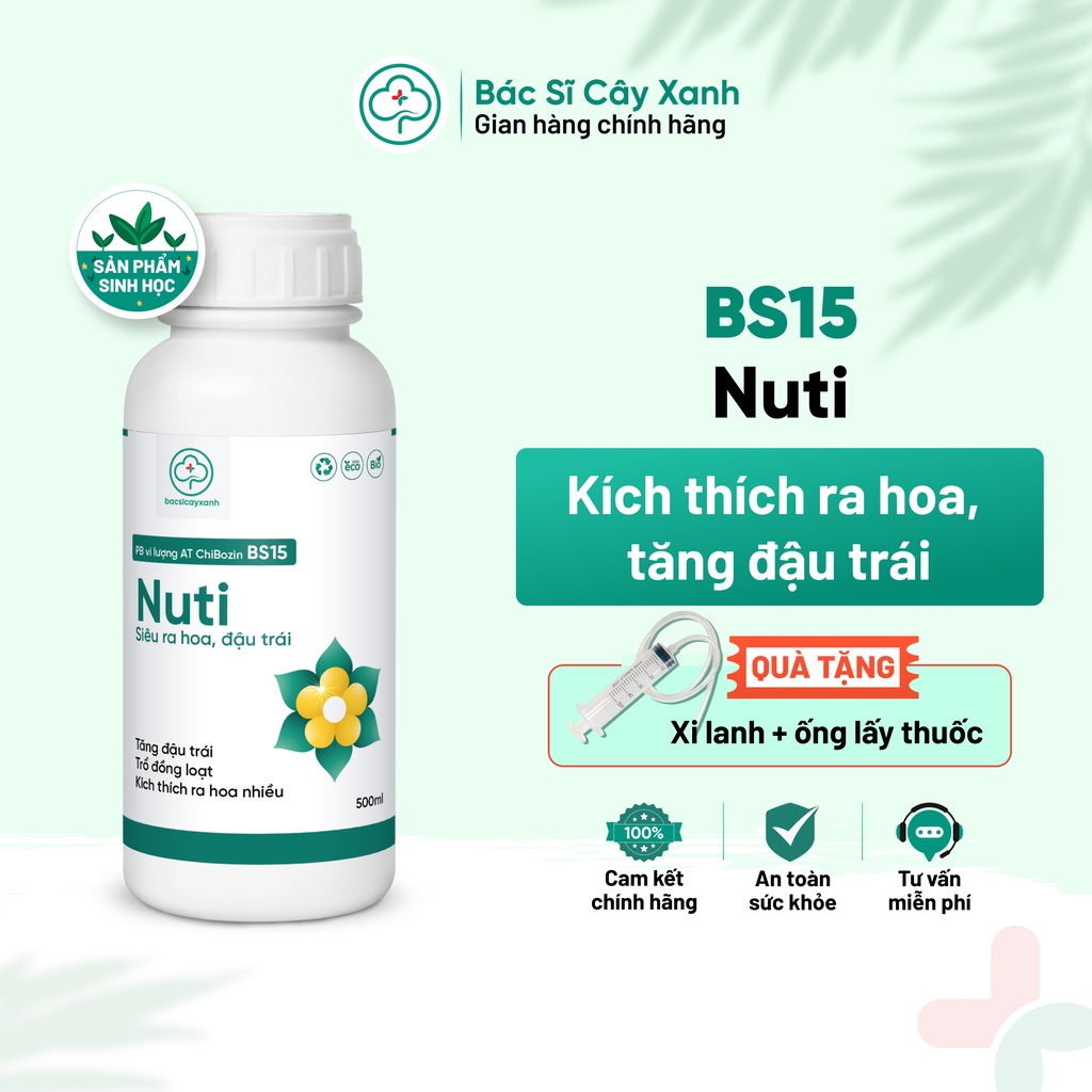 Phân bón vi lượng kích hoa nở đồng đều hàng loạt
