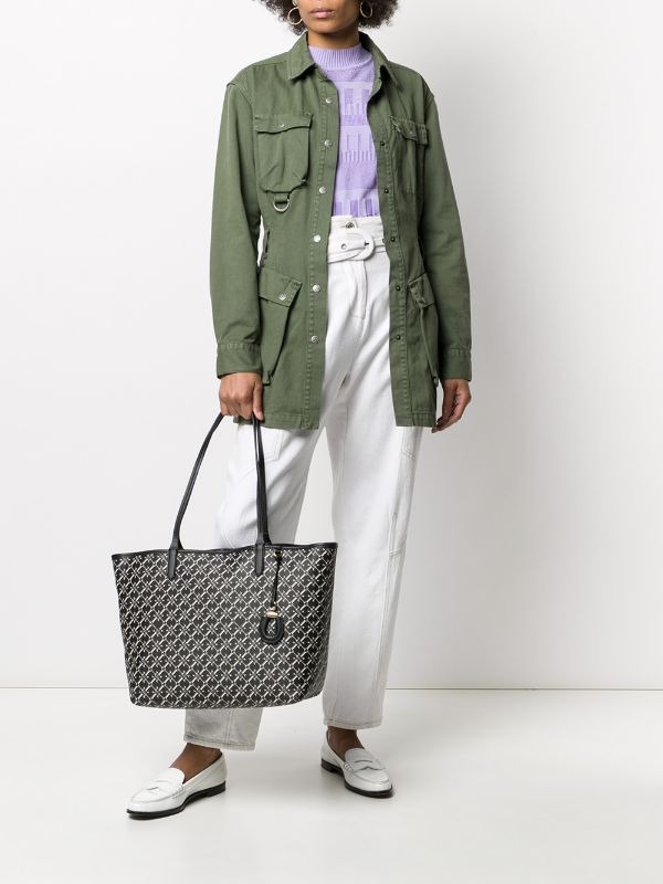 Túi Xách Nữ Ralph Lauren Medium Collins Tote Black