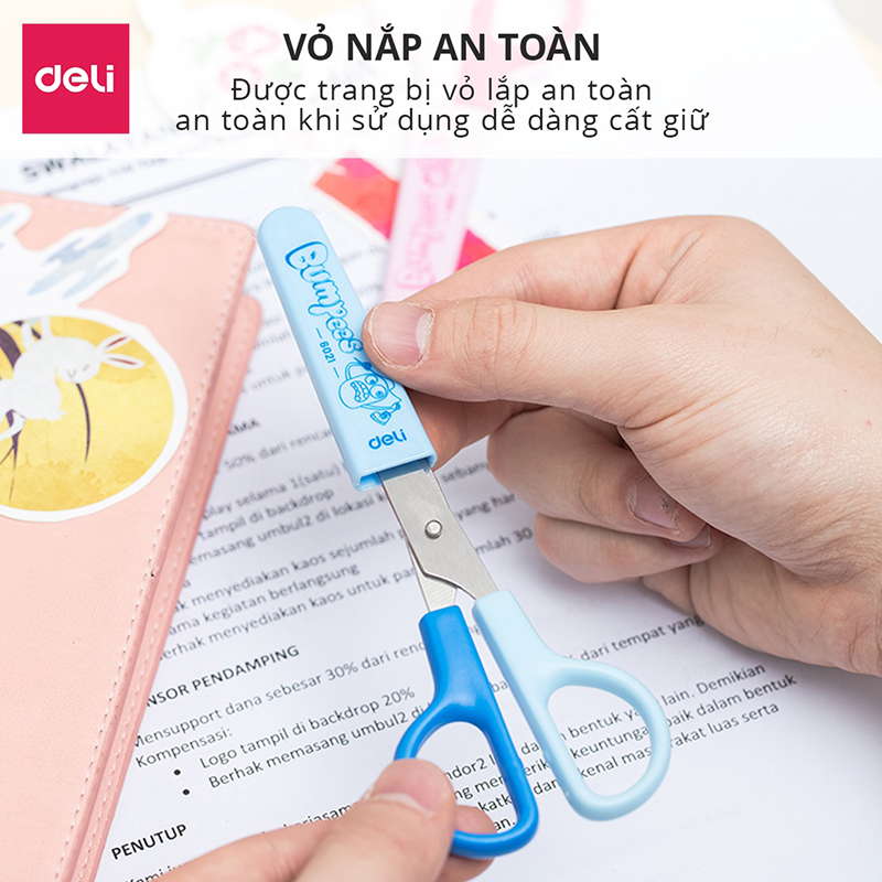 Kéo học sinh 121mm 6021 (Deli)