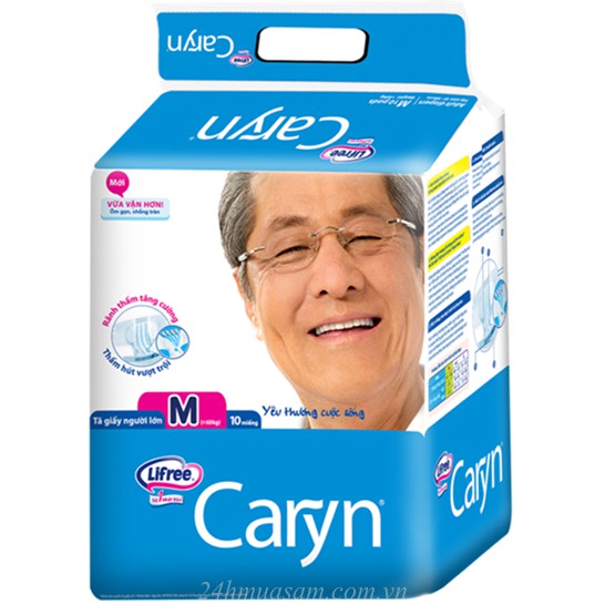 [HCM]Tã Dán Caryn Siêu Thấm M10 / M20 / M40