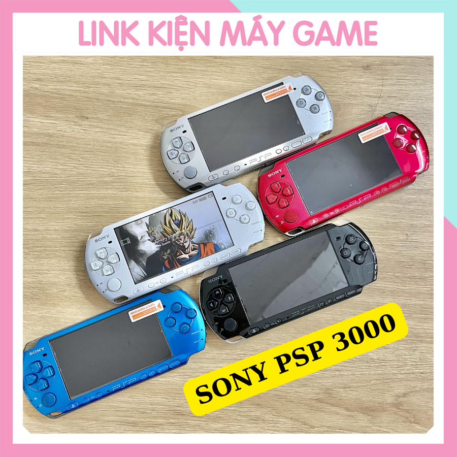 Máy Game  PSP 3000 (Full 3000 Game Free) +Phụ Kiện