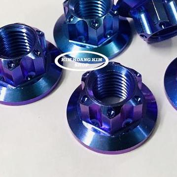 5 Ốc Tán TiTan GR5 10Li Xanh Tím (100%Titan)