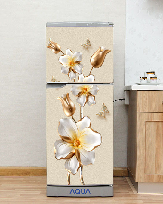 Decal dán tủ lạnh - Dán cửa Kính - Dán tường - Trang trí Tết