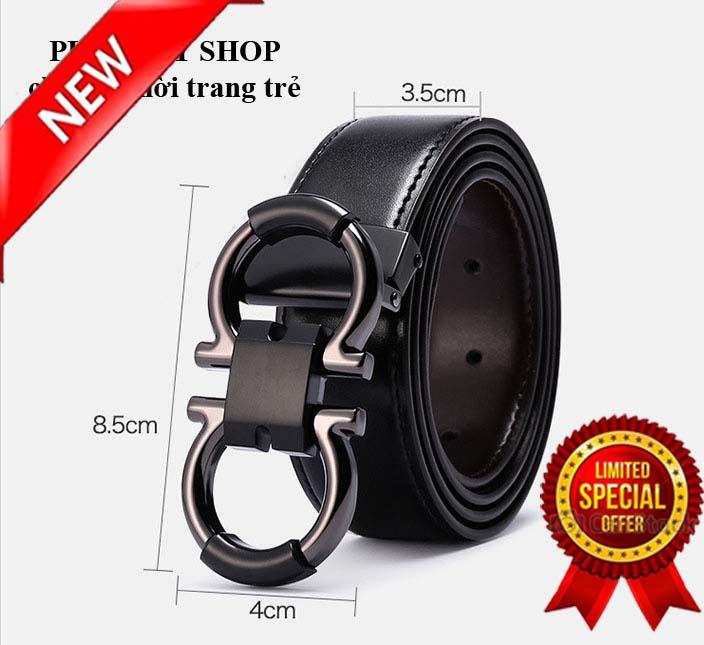 Thắt lưng nam, dây nịt nam Cao Cấp TLBK08