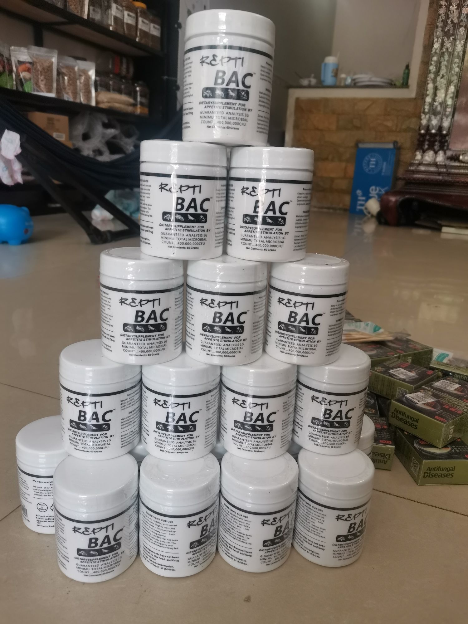 Bột tiêu hóa Repti Bac cho bò sát
