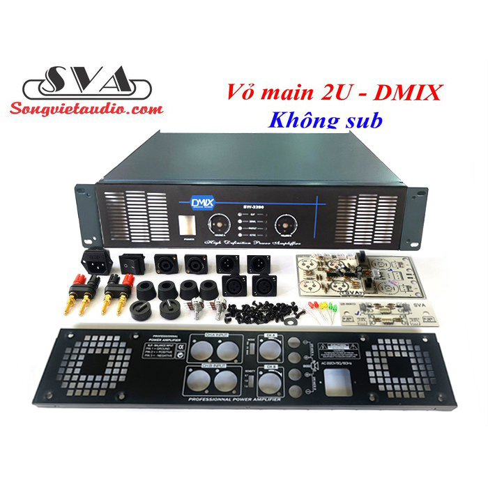 VỎ MAIN - VỎ CỤC ĐẨY 2 KÊNH 2U DMIX