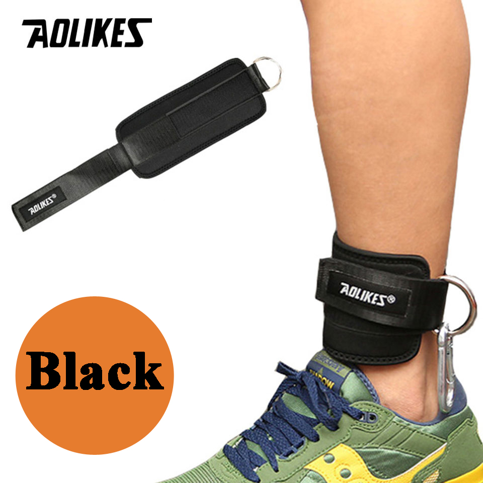 Đai quấn cổ chân đa năng tập gym AOLIKES A-7129 hỗ trợ tập cơ mông, đùi, chân Leg Wight Training Foot Ring