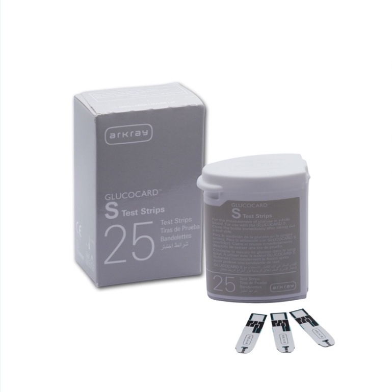 Arkrail glucocard s blood glucose test strips