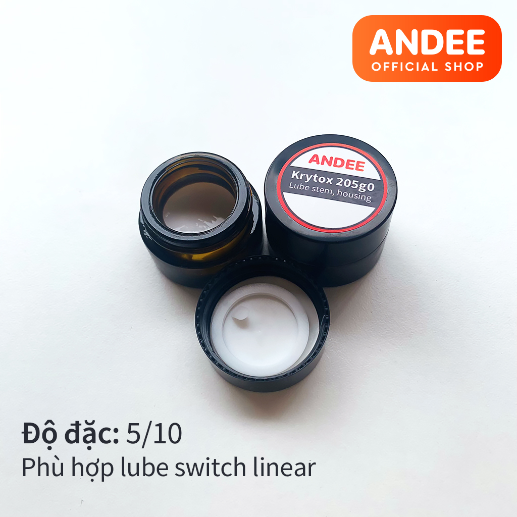 Krytox GPL 205g0 105 Permatex dầu mỡ chuyên dụng lube bôi trơn switch và stab bàn phím cơ