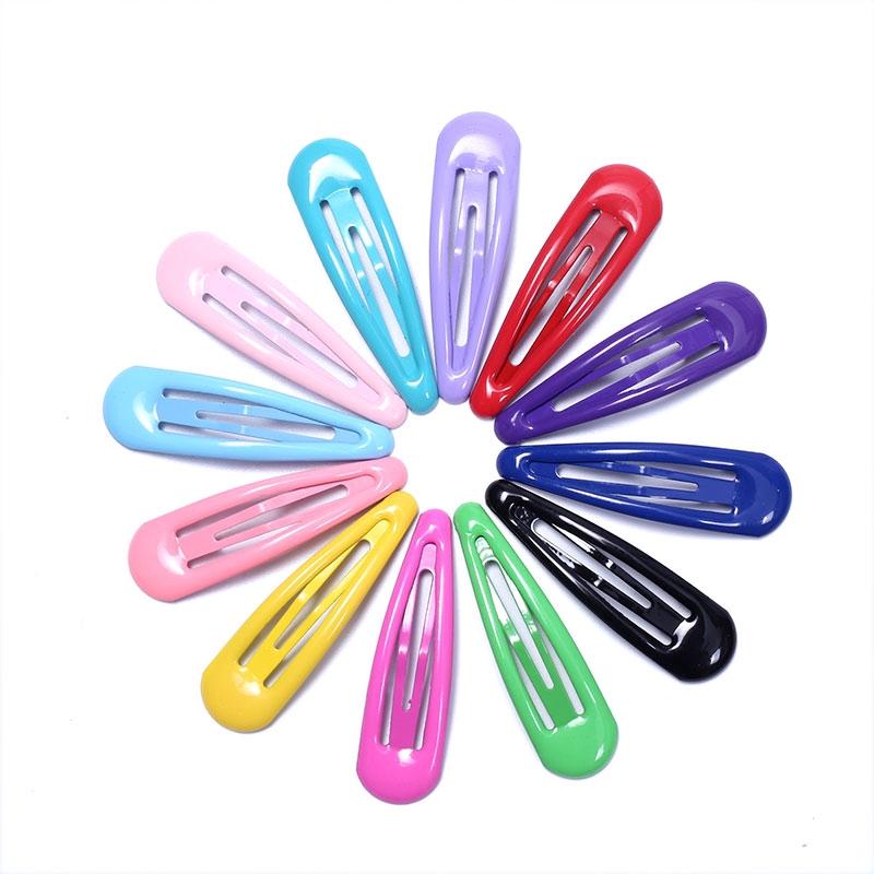 Combo 5 kẹp tóc mẫu hàn quốc nhiều màu dễ thương (4,5 x1,2cm)