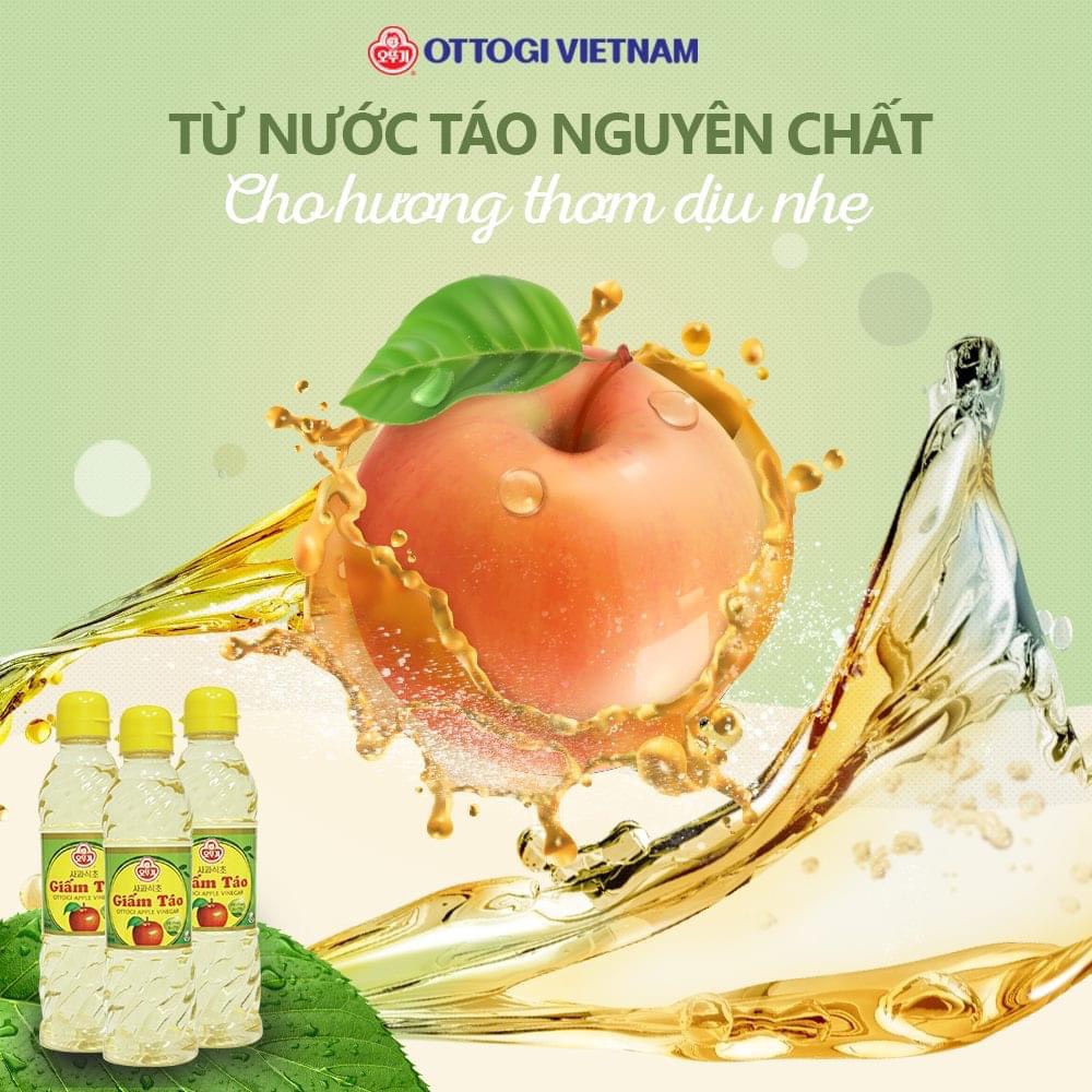 Dấm táo OTTOGI 450ml