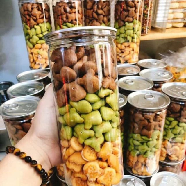 [ HOÀN TIỀN 10% ][HCM]Pet Bánh gấu mix 3 vị