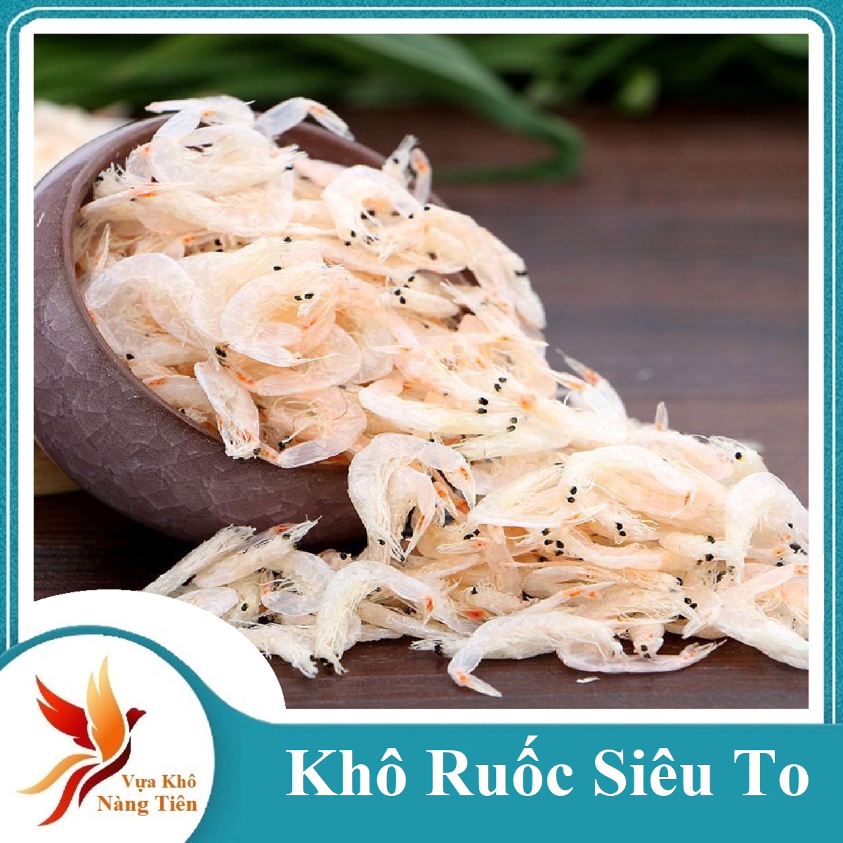 1Kg Tép Khô ( ruốc khô) đặc sản biển Hải Hậu Loại 1 - Loại To Ngon Ngọt