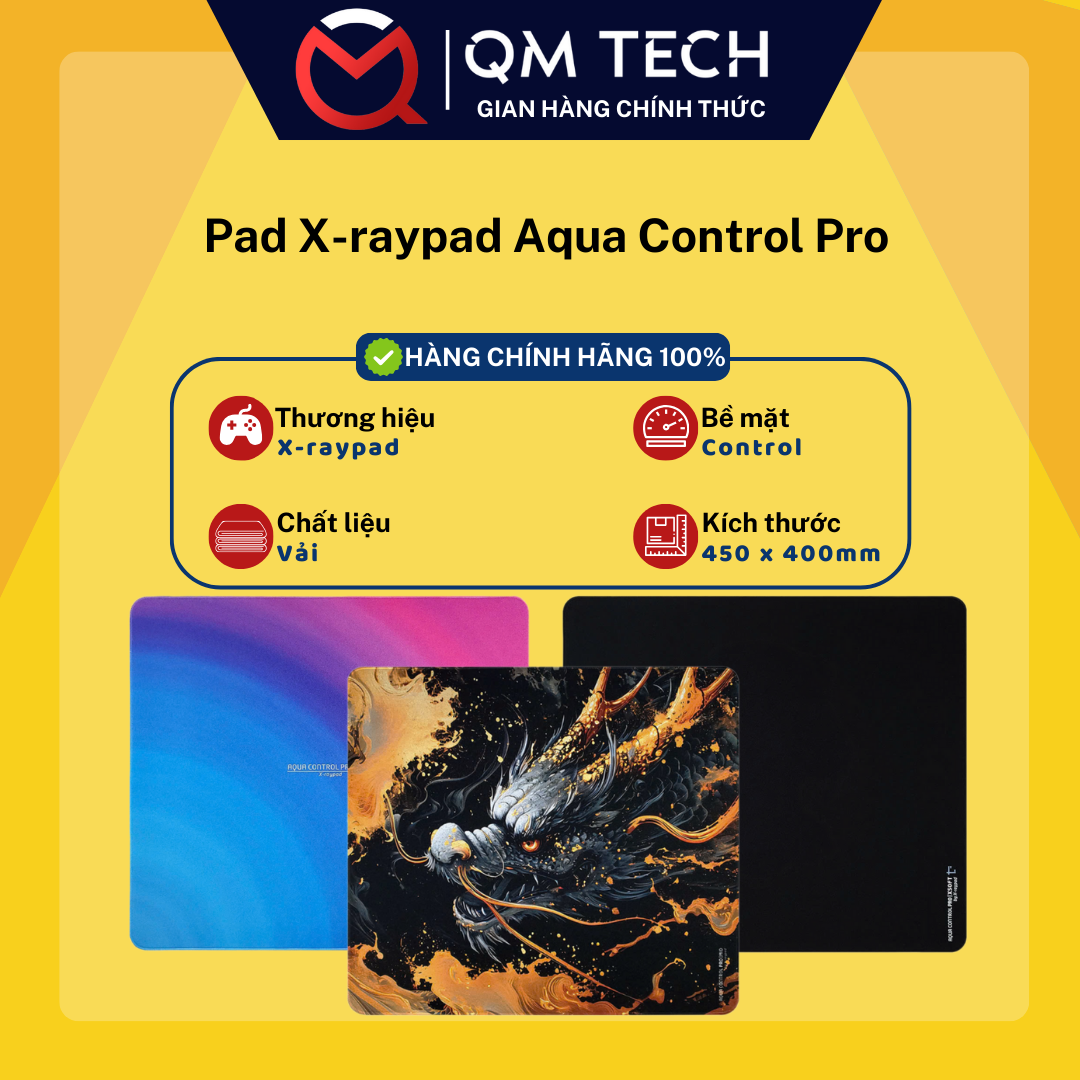 [NEW] Pad chuột chơi game Xraypad Aqua Control Pro - QMTECH STORE