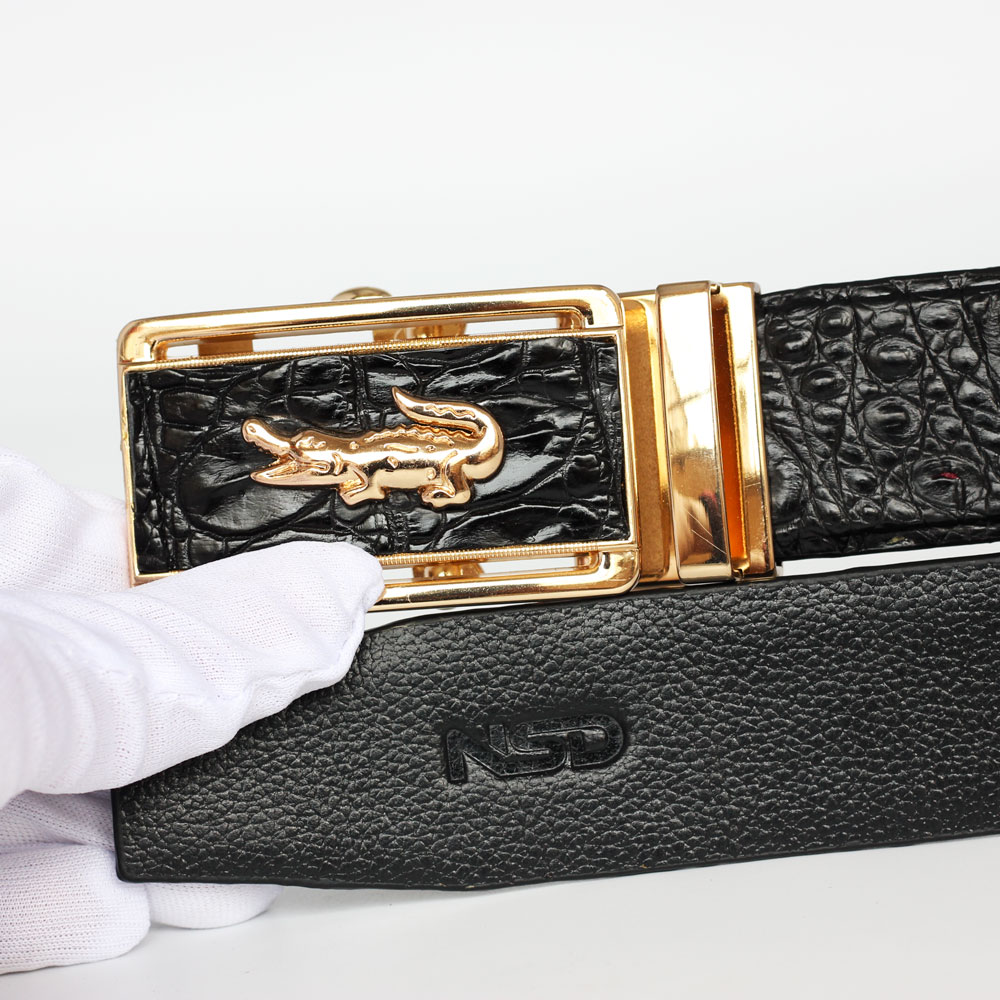Thắt Lưng Nam Da Cá Sấu Cao Cấp DLCSN-01