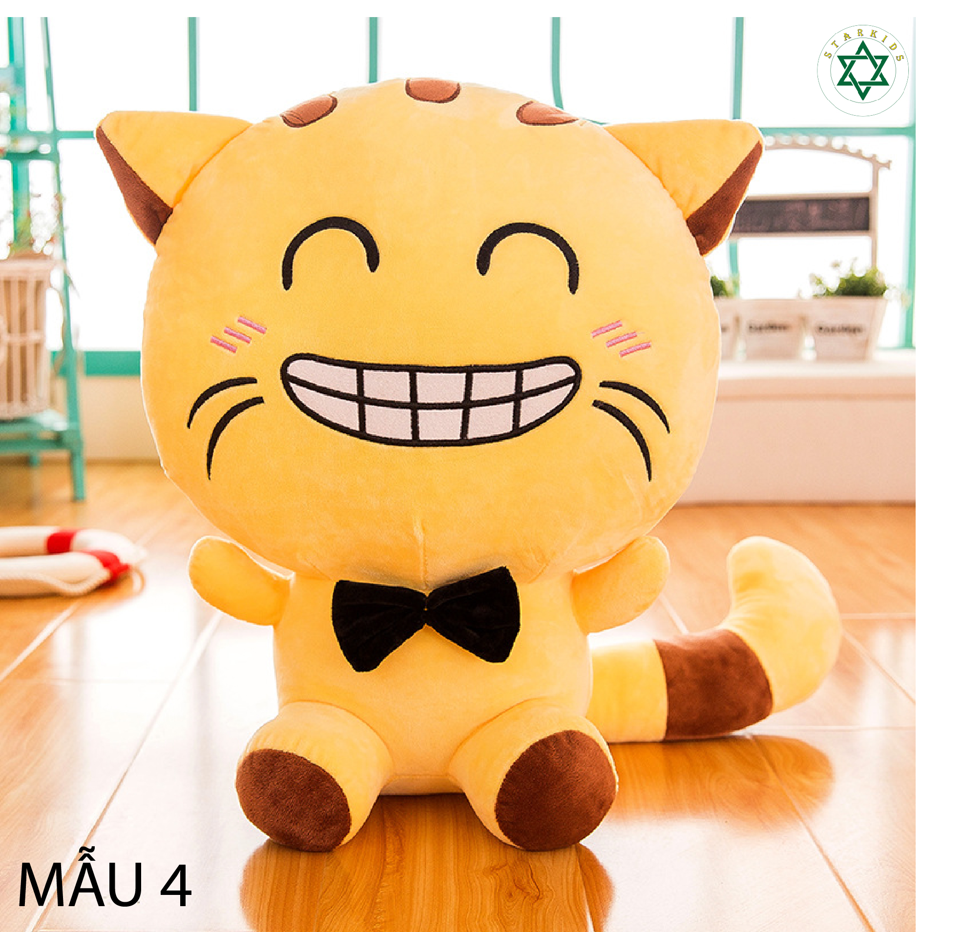Thú Bông Mặt Mèo Cute (22cm)