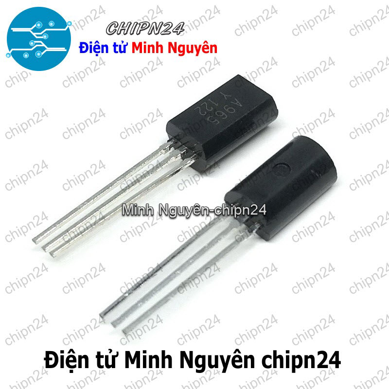 [5 con] (KT1) Transistor A965 TO-92L PNP 800mA 120V (120MHz 900mW 2SA965 965) - HH006121