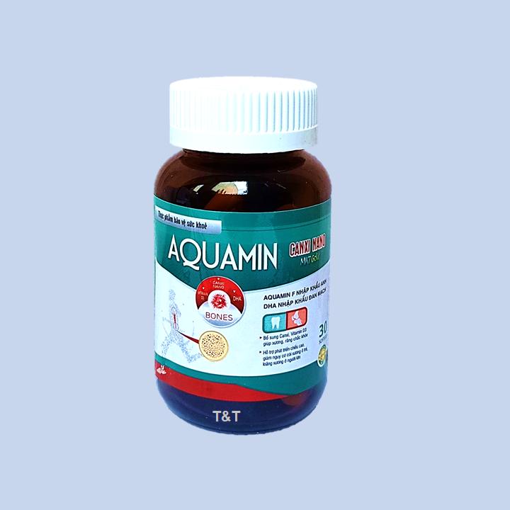 Viên Uống Tăng Chiều Cao  Aquamin Canxi Nano MK7 Gold – Giúp phát triển chiều cao ở trẻ giảm loãng xương ở người lớn- thành phần Aquamin 400mg Nhập khẩu Anh DHA nhập khẩu Đan Mạch.Hộp 30 viên