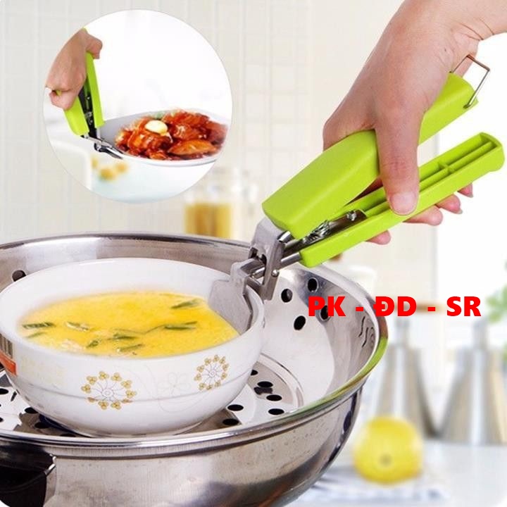 Dụng Cụ Gắp Bát Dĩa Nóng Dạng Kẹp - Siêu Rẻ