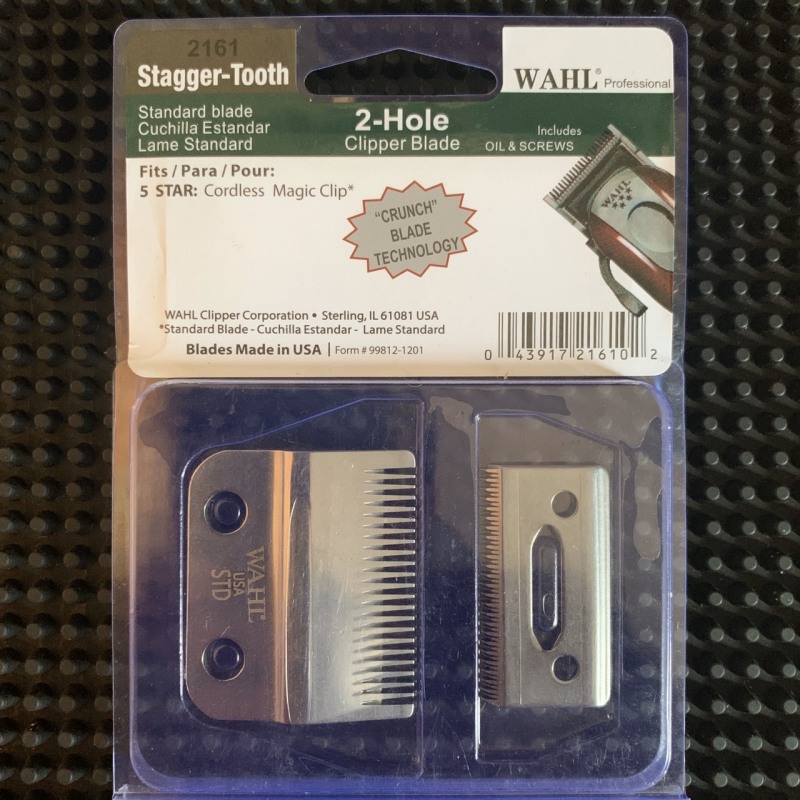 bộ lưỡi kép thép tông đơ WAHL- thay thế cho tông đơ wahl, kemei, magic clip, chaoba- dụng cụ làm tóc ptc cao cấp